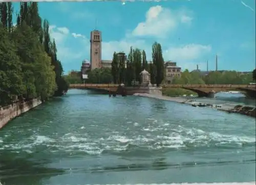 München - Isar, Deutsches Museum - 1971