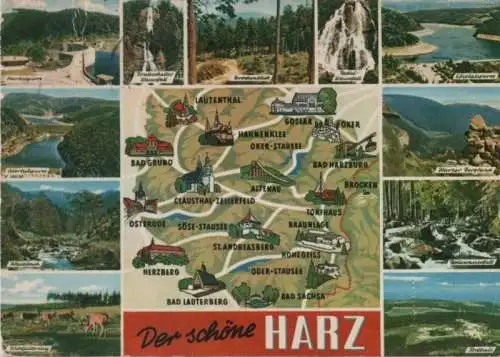 Harz - u.a. Odertalsperre - ca. 1980