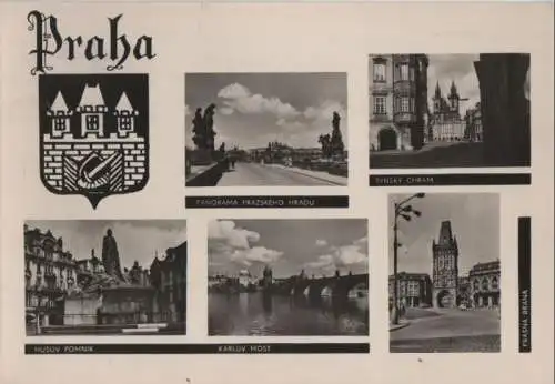 Tschechien - Tschechien - Prag - Praha - 5 Teilbilder - 1965