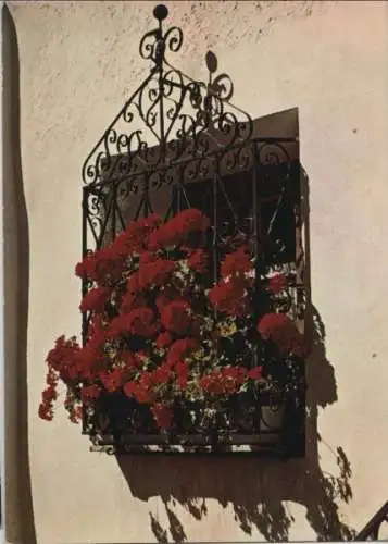 Schweiz - Schweiz - Engadin - Schönes altes Fenster - ca. 1980