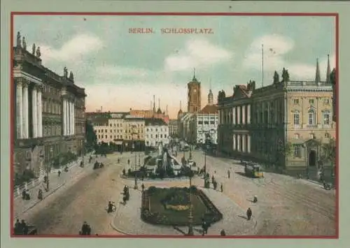 Berlin-Mitte, Schlossplatz - 1990