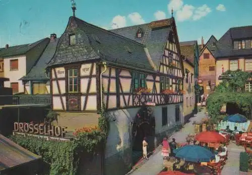 Rüdesheim am Rhein - Drosselgasse - ca. 1975