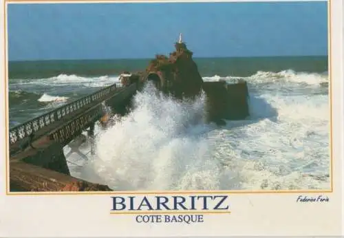 Frankreich - Frankreich - Biarritz - Le Rocher de la Vierge - ca. 1995