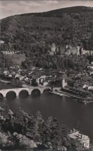 Heidelberg - vom Philosophenweg - 1958