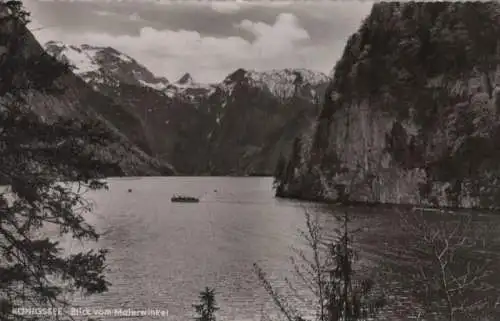 Königssee - Blick vom Malerwinkel - ca. 1960