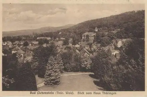 Bad Liebenstein - Blick vom Haus Thüringen