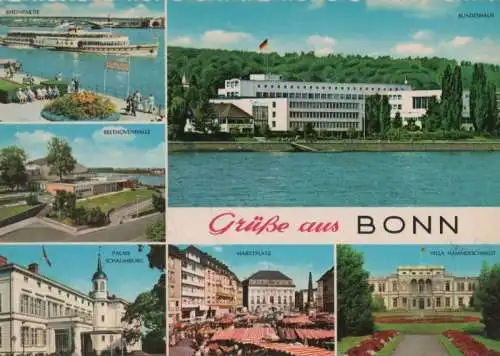 Bonn - u.a. Marktplatz - 1967