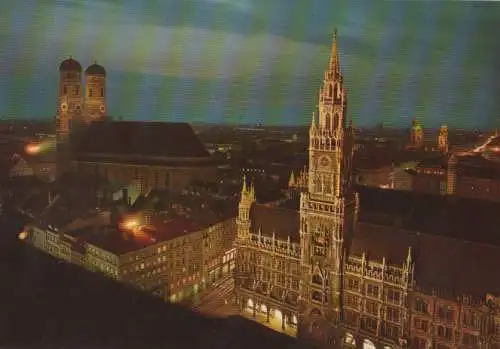 München - Sonnenuntergang - ca. 1975