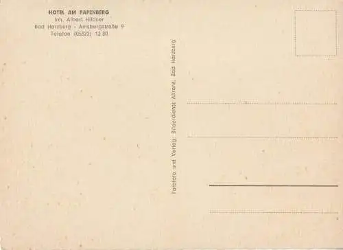 Bad Harzburg - Hotel am Papenberg