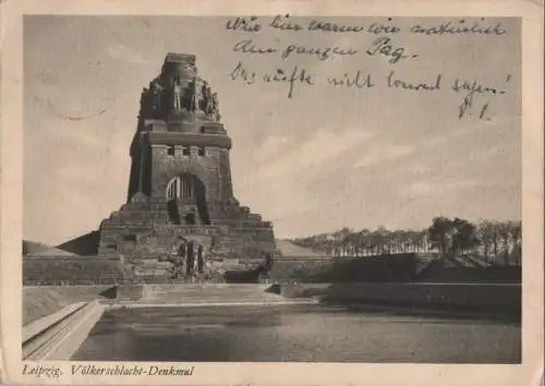 Leipzig - Völkerschlacht-Denkmal - ca. 1960