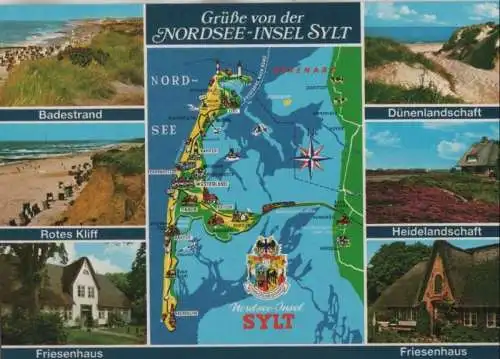 Sylt - u.a. Heidelandschaft - ca. 1985