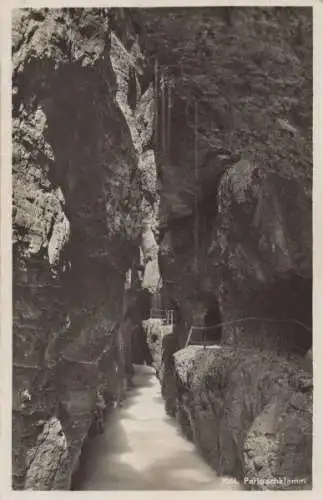 Partnachklamm - mit Weg