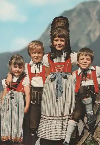 Allgäu - Trachtenjugend im Oberallgäu - ca. 1980