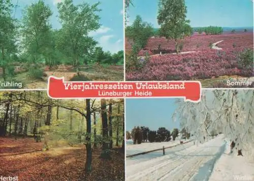 Lüneburger Heide - 4 Jahreszeiten - ca. 1980