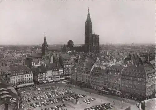 Frankreich - Frankreich - Strasbourg - Place Kleber - ca. 1965