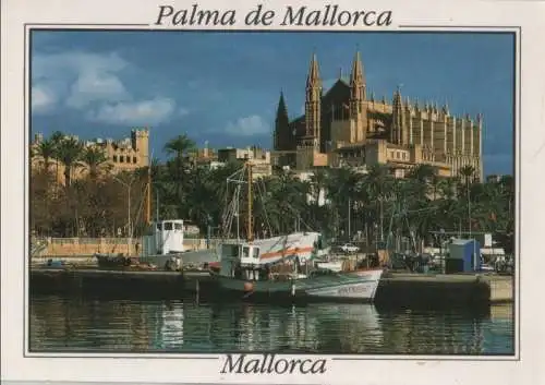 Spanien - Palma de Mallorca - Spanien - mit Booten