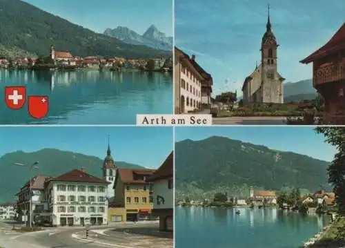 Schweiz - Schweiz - Arth - 4 Teilbilder - 1982