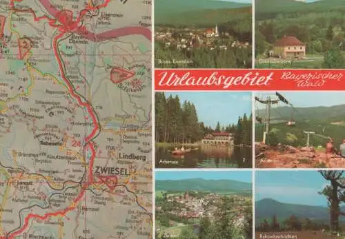 Bayerischer Wald - u.a. Grenzübergang - ca. 1980