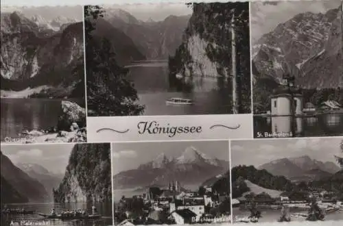 Königssee - u.a. Obersee - ca. 1960