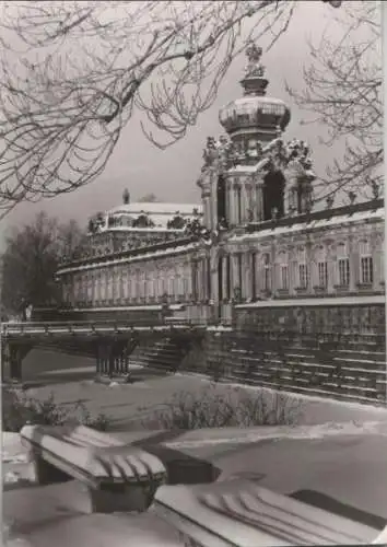 Dresden - Zwinger, Kronentor und Langgalerie - ca. 1985