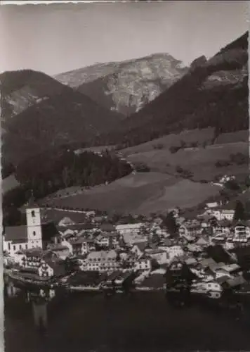 Österreich - Österreich - St. Wolfgang - Flugaufnahme - ca. 1965