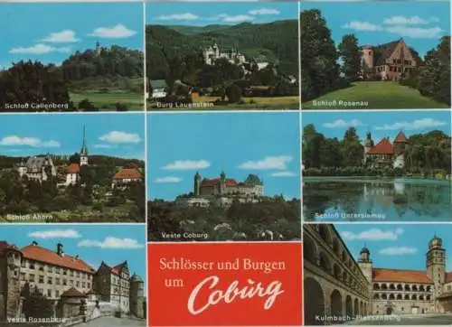 Coburg - Schlösser und Burgen - ca. 1980