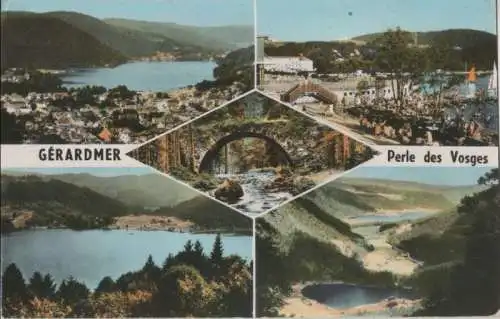 Frankreich - Frankreich - Gerardmer - 5 Teilbilder - 1971