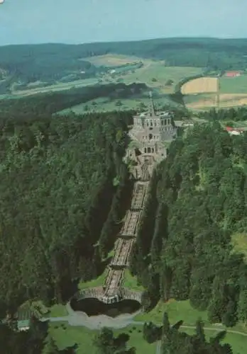 Kassel-Wilhelmshöhe - Blick auf Kaskaden und Herkules - ca. 1985