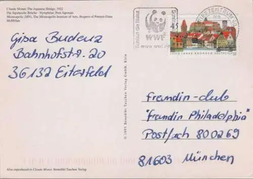 Claude Monet Japanische Brücke