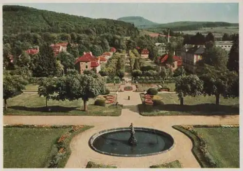 Bad Brückenau - Blick vom Fürstenhof - ca. 1970