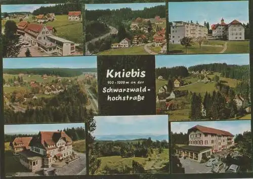 Schwarzwaldhochstraße - Kniebis - ca. 1970