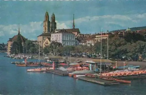 Schweiz - Zürich - Schweiz - von der Quaibrücke aus