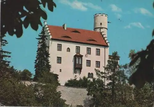 Gößweinstein - Blick auf Burg - 1990