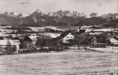 Oy - mit Säuling und Zugspitze - 1982