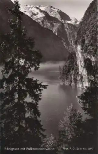 Königssee - mit Falkensteinerwand - ca. 1960