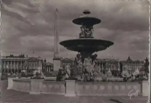 Frankreich - Frankreich - Paris - Place de la Concorde - ca. 1960