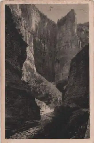 Frankreich - Frankreich - Gorges du Cians - Route de Beuil - ca. 1950