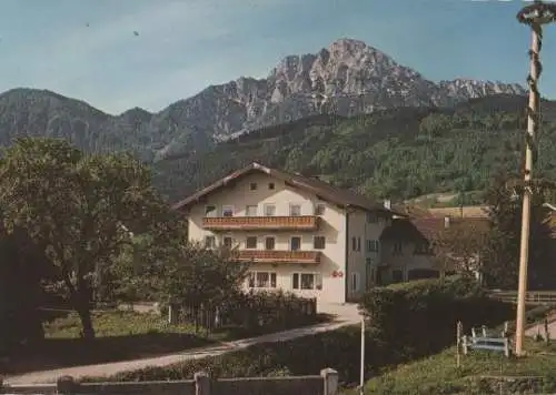 Bad Reichenhall - Aufham b. Reichenhall - Pension Merkur - ca. 1975