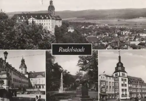 Rudolstadt - u.a. Marktplatz - 1986