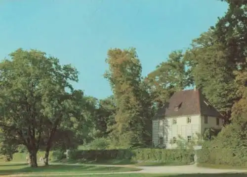 Weimar - Goethes Gartenhaus - 1972