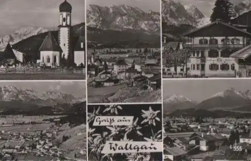 Gruss aus Wallgau - 1961