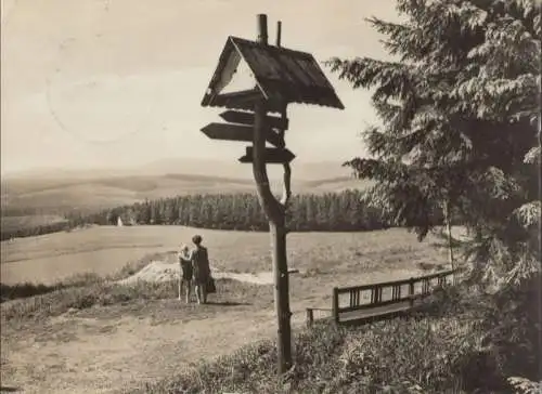 Fichtelberg - Blick vom Bärenstein