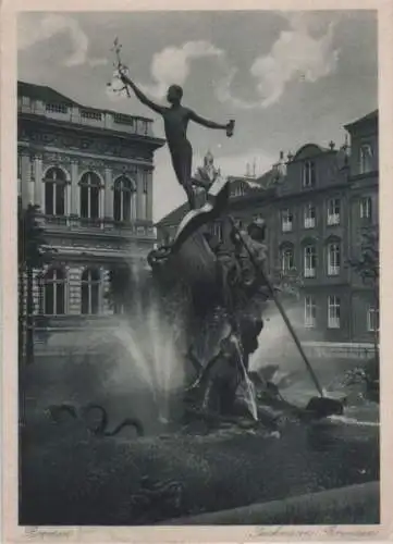 Bremen - Teichmann-Brunnen - ca. 1960