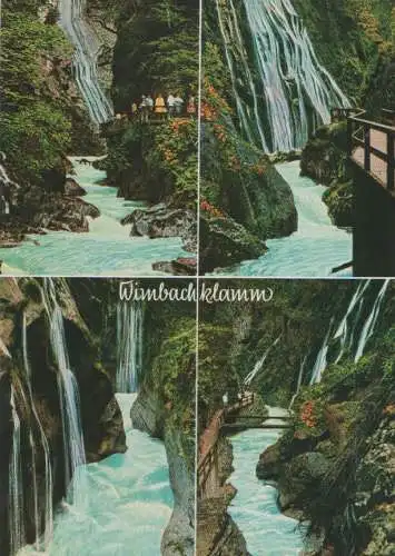 Wimbachklamm - mit 4 Bildern - 1991