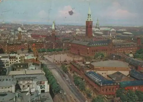 Dänemark - Dänemark - Kopenhagen - Udisgt over Byen - ca. 1975