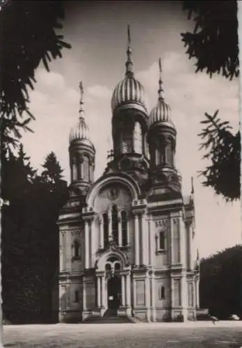 Wiesbaden - Griechische Kapelle auf dem Neroberg - 1967