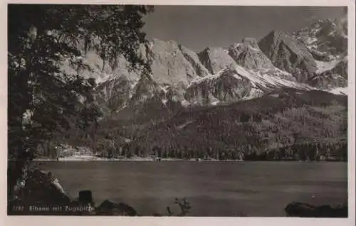 Eibsee - mit Zugspitze - 1951