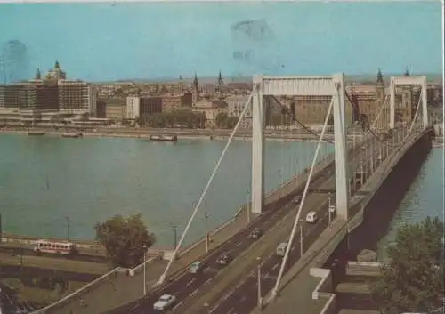 Ungarn - Ungarn - Budapest - Elisabethbrücke - ca. 1980