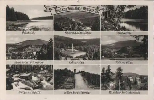 Braunlage - u.a. Wurmbergschanze - ca. 1955