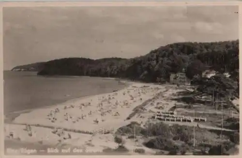 Binz - Blick auf den Strand - 1962